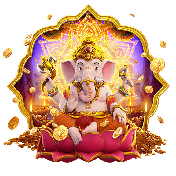 O logótipo oficial do jogo Ganesha Gold