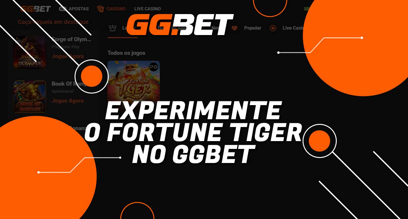 Explore o emocionante jogo online Fortune Tiger na plataforma GGbet.