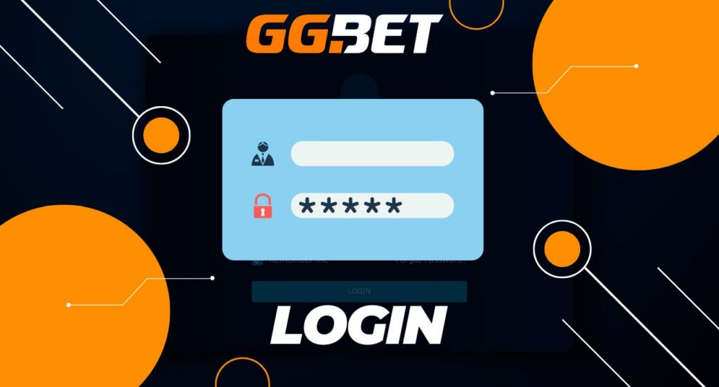 Faça login na plataforma de apostas GG